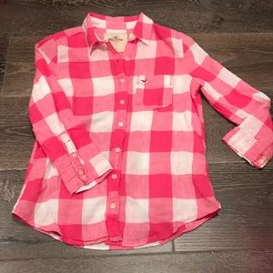 Like New- Hollister button down shirt